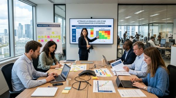 Atténuer les risques lors d'une transformation d'entreprise